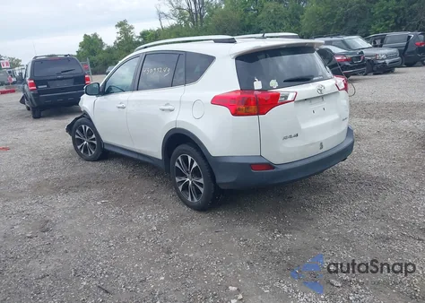 2015 Toyota Rav4 Limited из США, поврежденный, VIN 2T3YFREV0FW224237